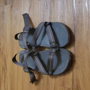 Gray chacos size 11